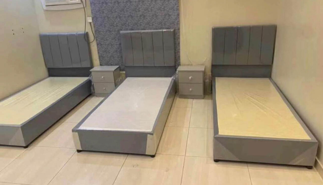 Jeddah, Furniture, SAR 10,  New Single Beds With Mattress Or Without Mattress