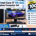 BHD 100,  Intel Core I7 7th Gen Complete Desktop Computer Set &ndash; 100 BD
