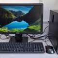 BHD 48,  Best Offer DELL Core I5 Computer Full Set With 19" HD Wide Monitor 8GB RAM + New 128GB SSD