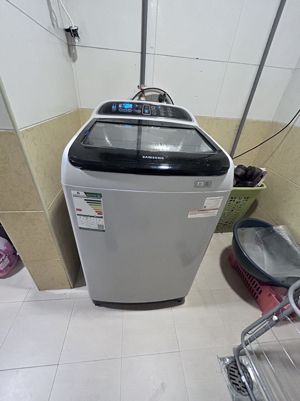 Akrabia, Appliances, SAR 1000,  For Sale: Samsung 10 Kg Top-Loading Full Automatic Washing Machine