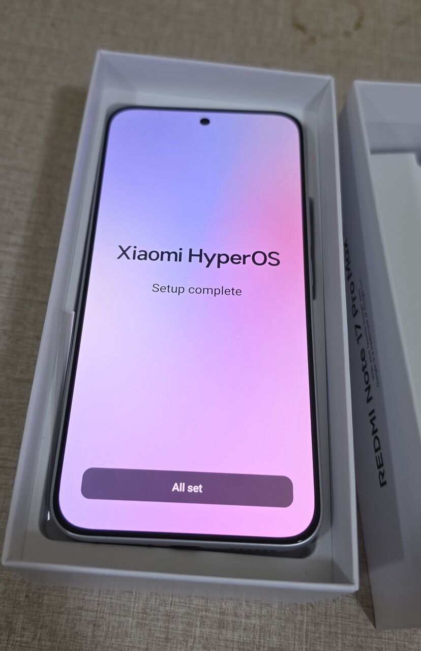 Khobar, Mobile Phones, SAR 1,  Redmi Note 17 Pro Max 12+4gb, 256gb Storage