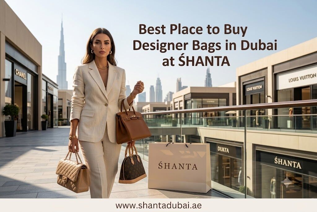 Dubai, Fashion & Design, Best Place To Buy Designer Bags In Dubai At ŚHANTA