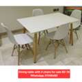BHD 38,  ✅️ Dining Table With 4 Chairs For Sale In Good Condition With Delivery