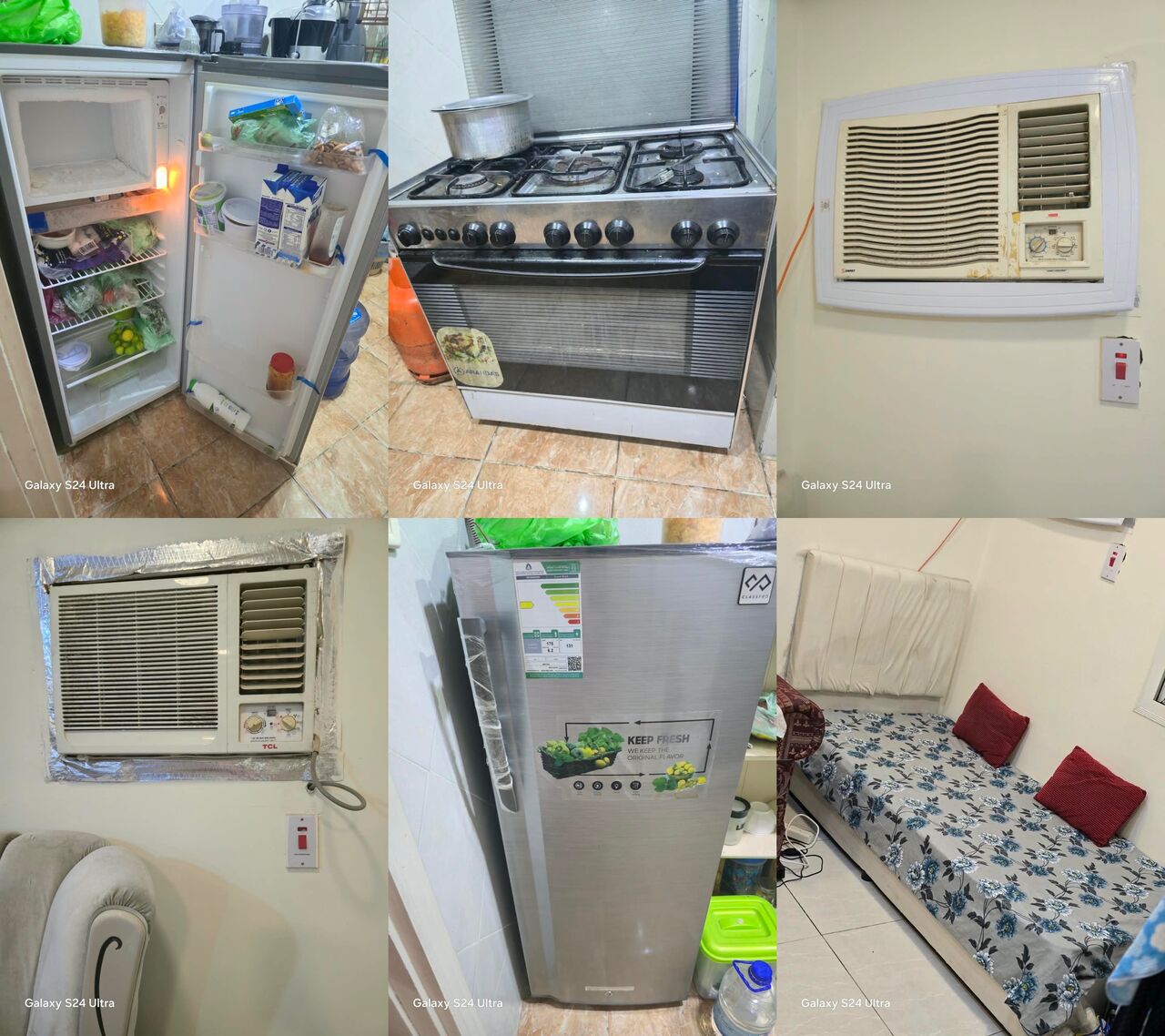 Jeddah, Household Items, SAR 500,  Sell Bedset Wardrobe Fridge Sofa Ac