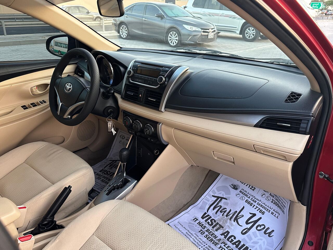 Riffa, Vehicles, Cars & Trucks , BHD 2350,  Toyota Yaris,  2015,  Automatic,  184000 KM,  Very Neat And Clean Car