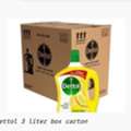 Wanted: Dettol 3-Liter (4-Piece) Empty Cartons &ndash; 0.50 SAR Each