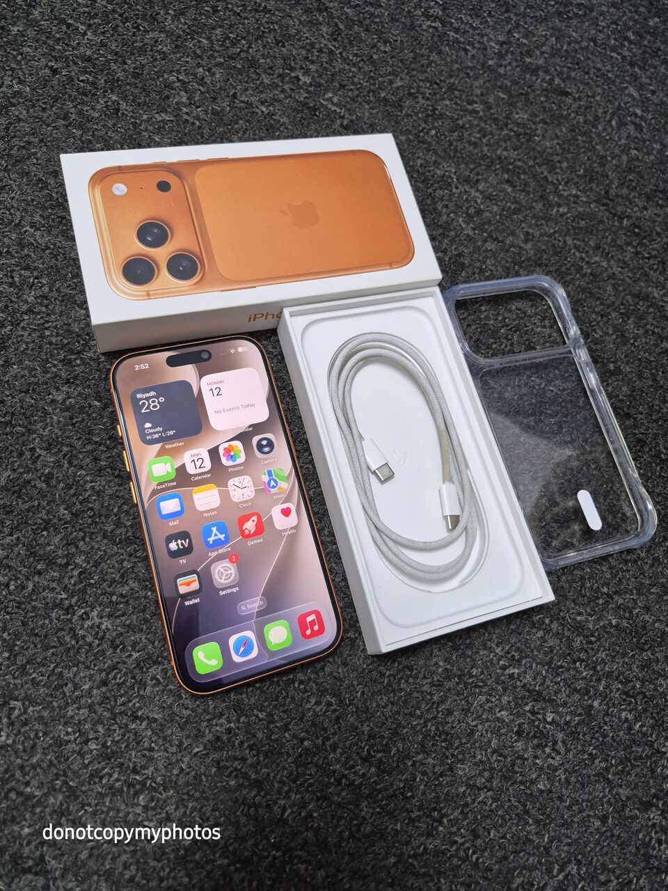 Al Rahmaniyah, Mobile Phones, SAR 3750,  IPhone 17 Pro 256gb Cosmic Orange