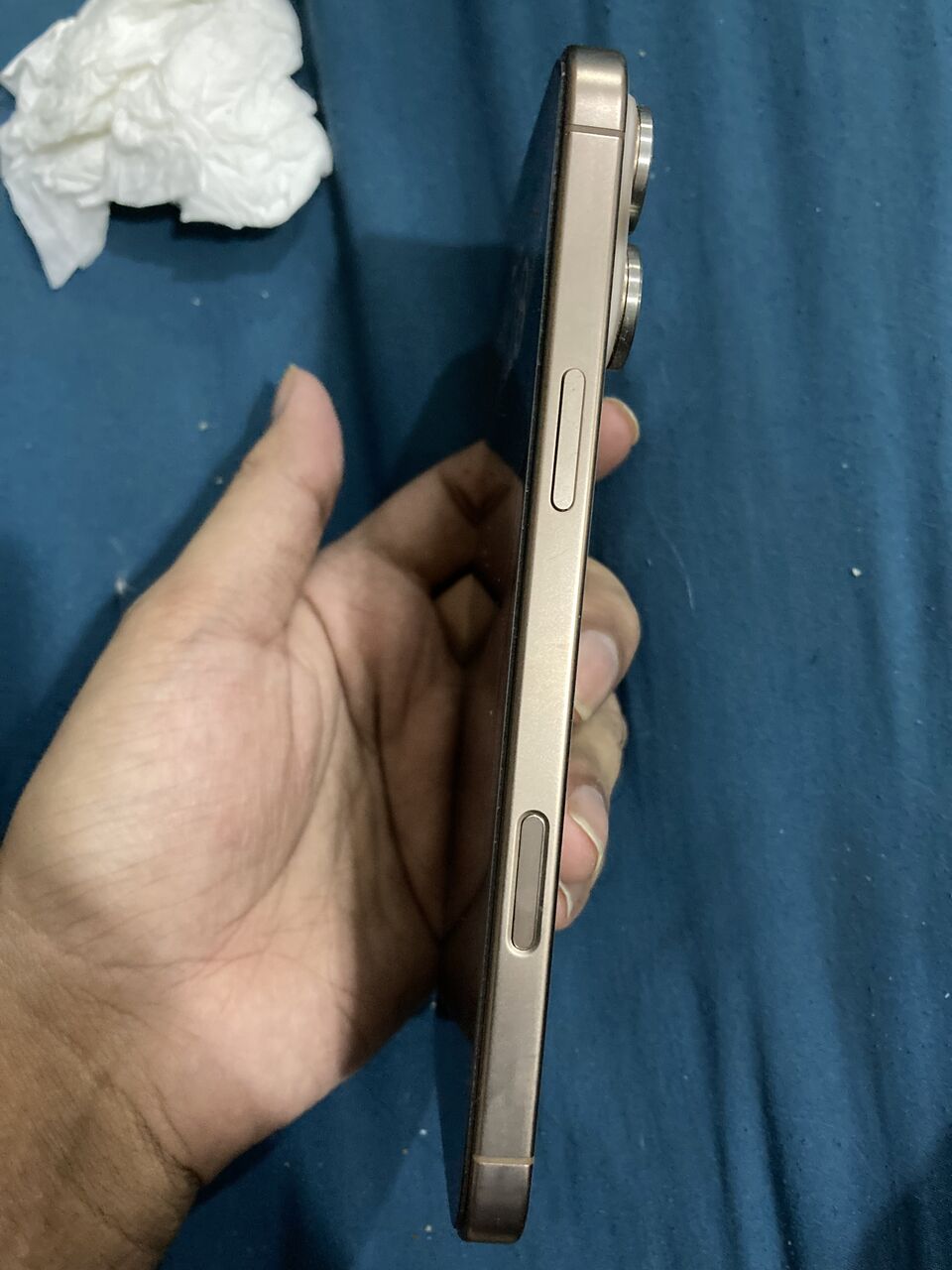 Al Malaz, Mobile Phones, SAR 3000,  IPhone 16 Pro Max 256gb Desert Titanium