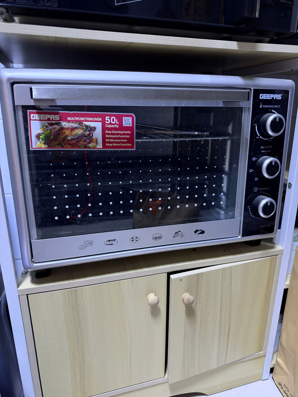 Riyadh, Household Items, SAR 300,  Geepas Oven 50L Brand New