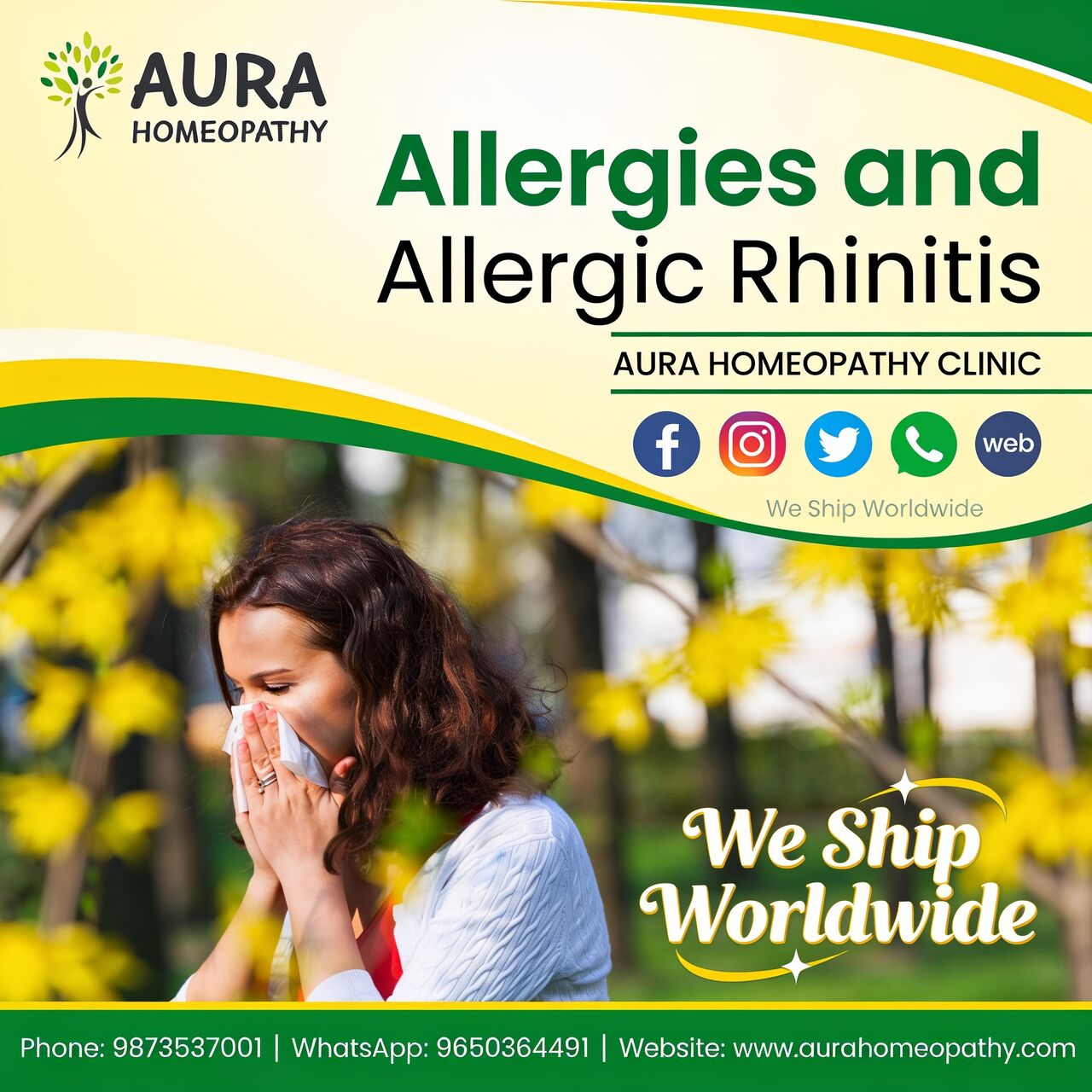 Faridabad, Health, Chronic Nasal Congestion & Allergy Symptoms