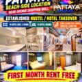 THB 1250000,  560 Sq. Meter,  HOSTEL + 14 BUDGET ROOMS Take Over In Triple A Location !