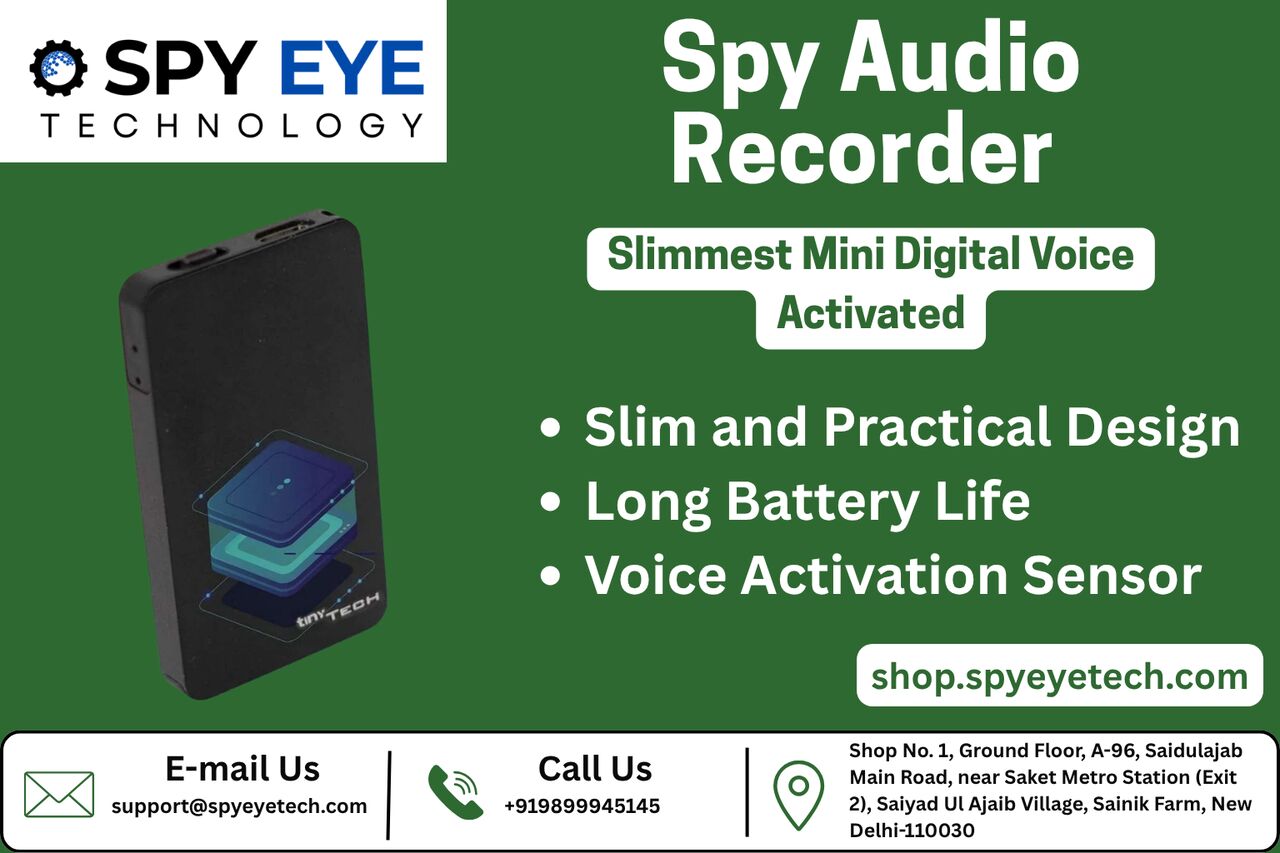 New Delhi, Electronics, INR 5499,  Slim Digital Audio Recorder For Professional Use