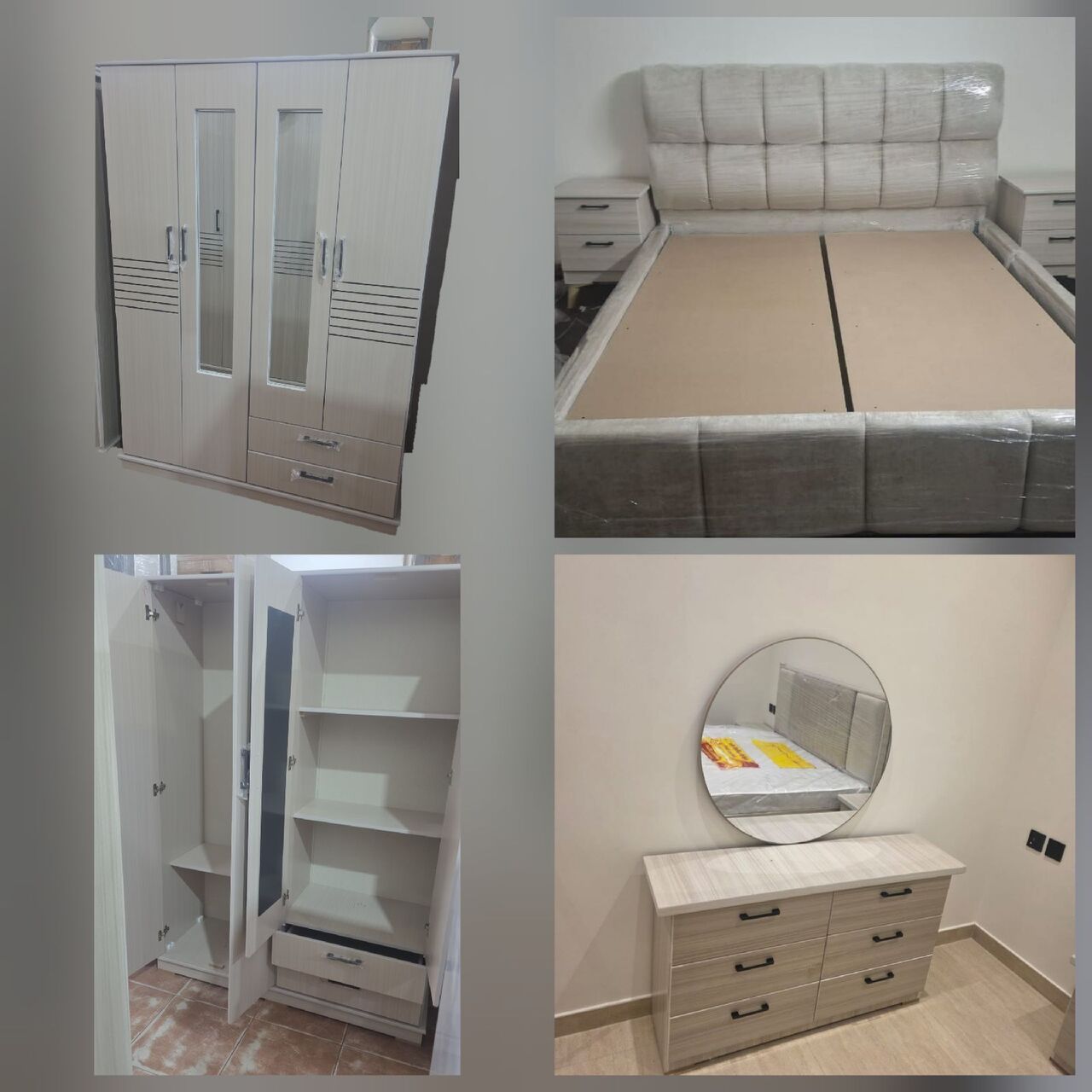 Al Aqeeq, Furniture, SAR 111,  New Bedroom Set Sale Online Home Devlree