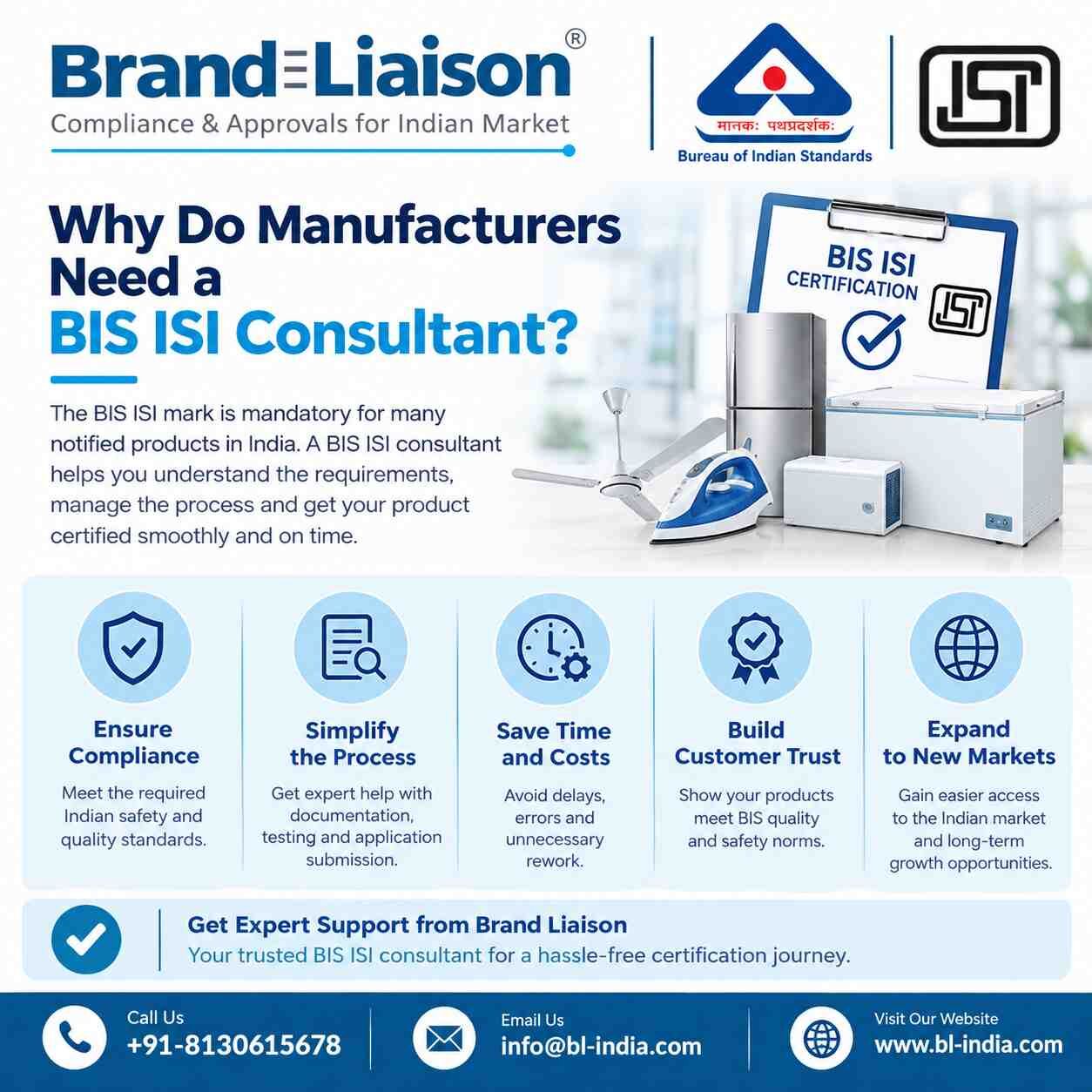 New Delhi, Legal, Why Do Manufacturers Need A BIS ISI Consultant?