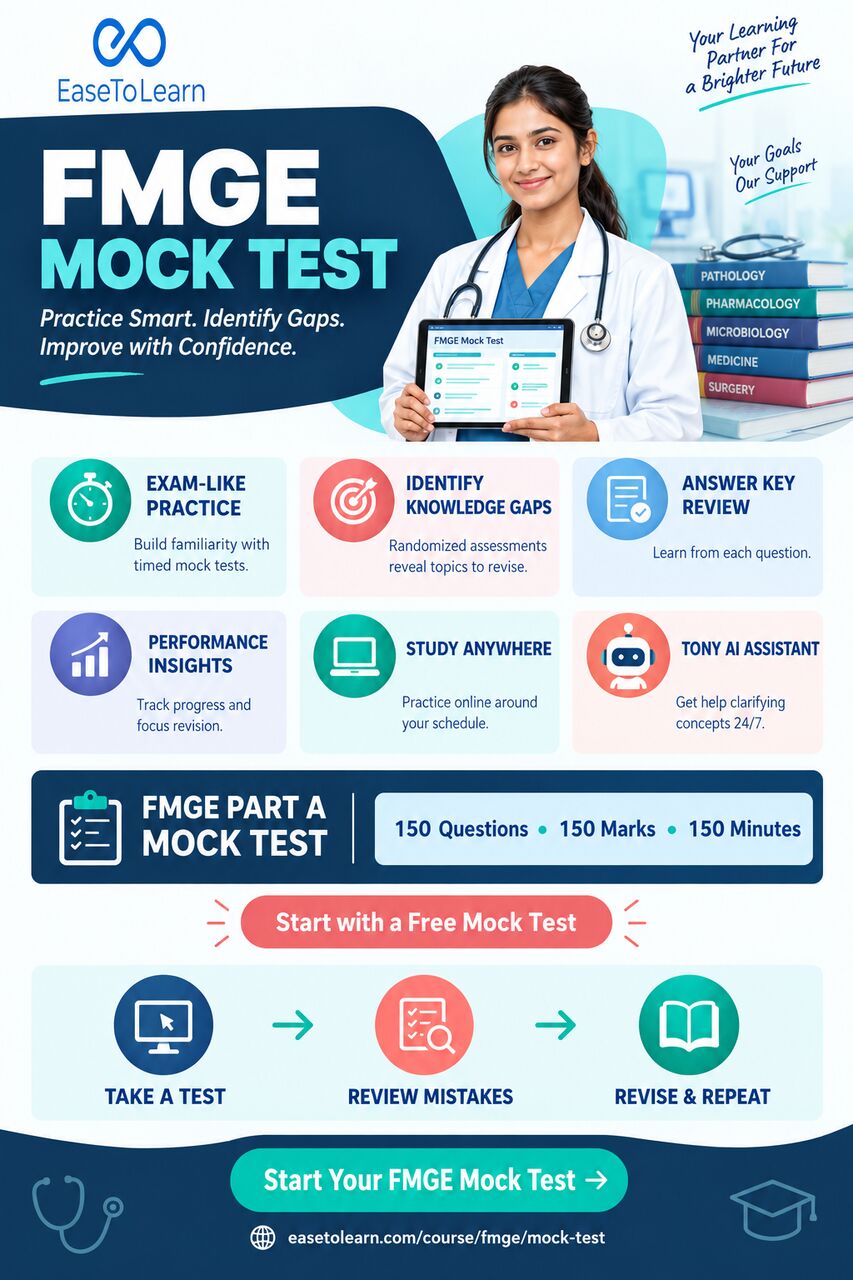 Mumbai, Education, FMGE Mock Test Series 2026 &ndash; Practice Online With EaseToLearn