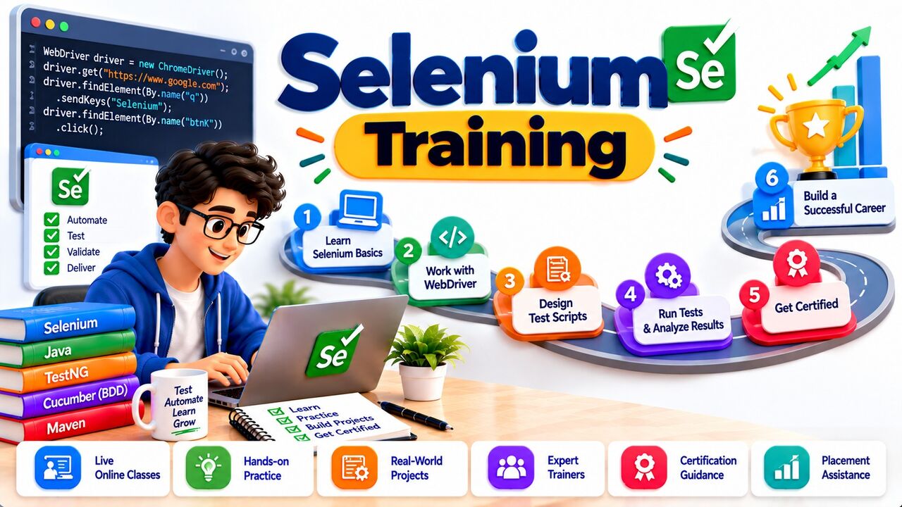Noida, Education, Selenium Training