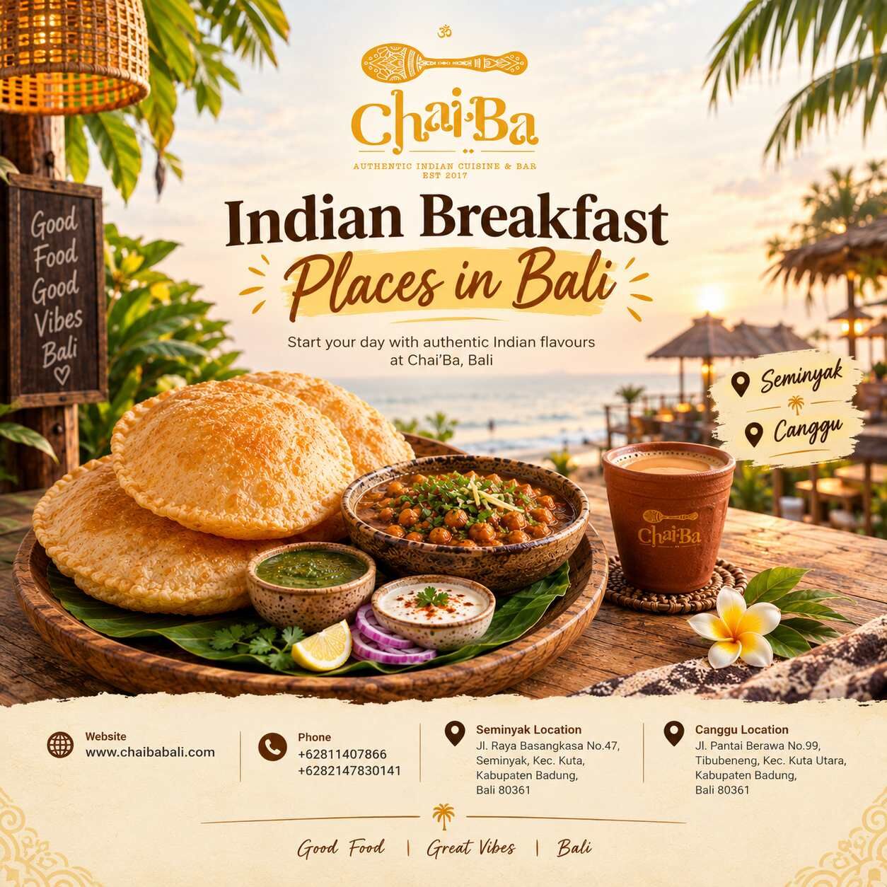 Jakarta, Restaurants, Indian Breakfast Places In Bali For Food Lovers