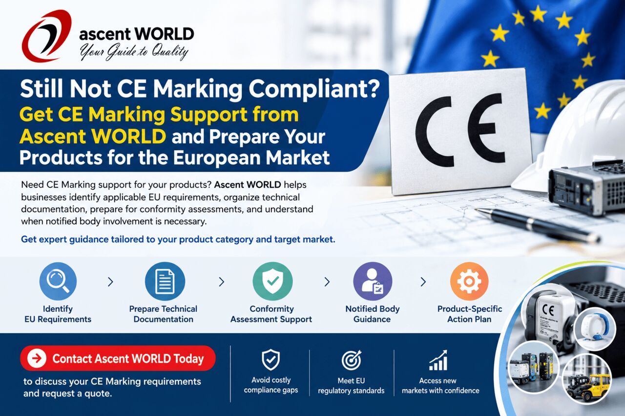 Mumbai, Business, Get CE Marking Support From Ascent WORLD For The EU Market