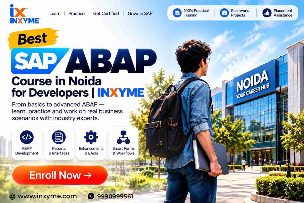 Noida, Education, Best SAP ABAP Course In Noida | Inxyme