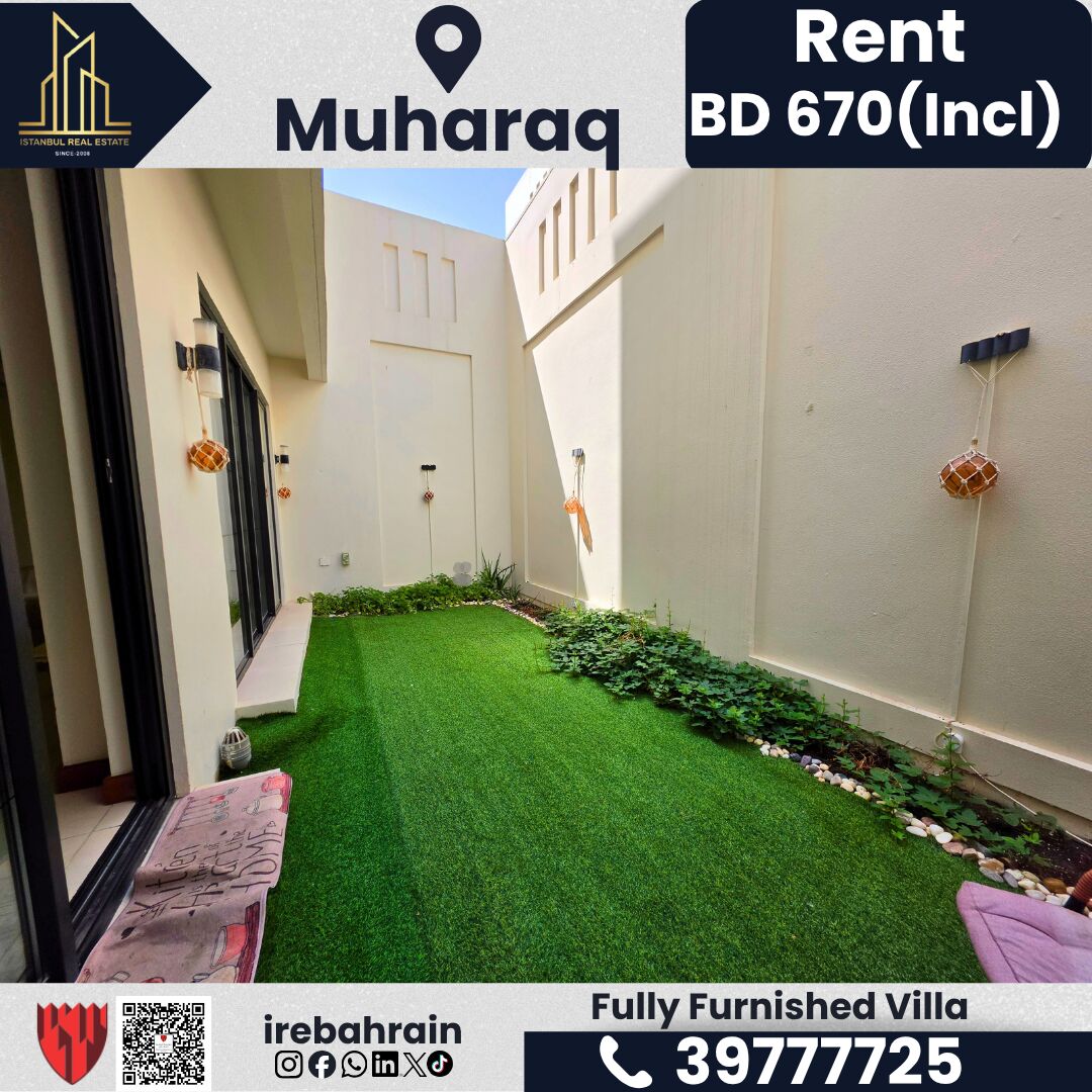 Muharraq, Villas, BHD 670,  Furnished,  Fully Furnished Villa For Rent In Muharraq &ndash; Inclusive Of EWA