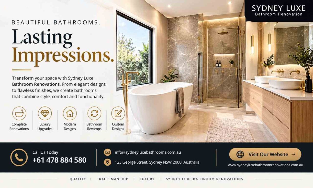 Sydney, Construction, Sydney Luxe Bathroom Renovations &ndash; Transform Your Space Beautifully
