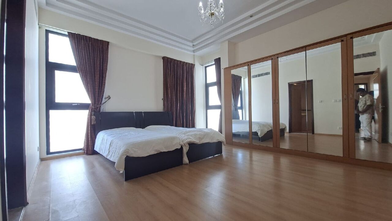 Mahooz, Apartments, Flats, Houses & Villas, BHD 650/year,  3 BR,  Fully Furnished 3 Bedroom 3 Bathroom Balcony With Ewa Flat For Rent In : Mahooz