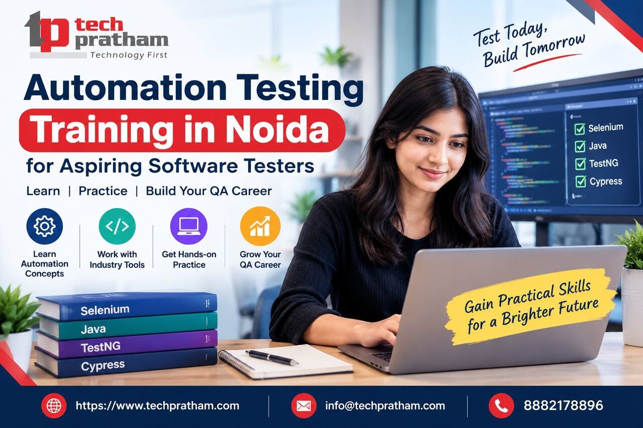 Noida, Education, Automation Testing Training In Noida For Aspiring Software Testers