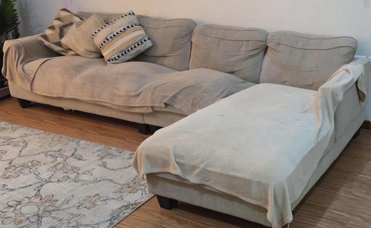 Al Naeem, Free Items, 5 Seater SOFA - Give Away Free (used)