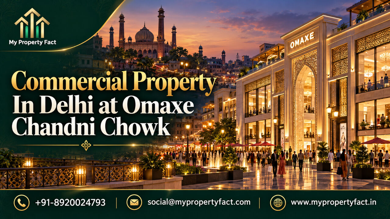 New Delhi, Real Estate, My Property Fact: Commercial Property In Delhi At Omaxe Chandni Chowk