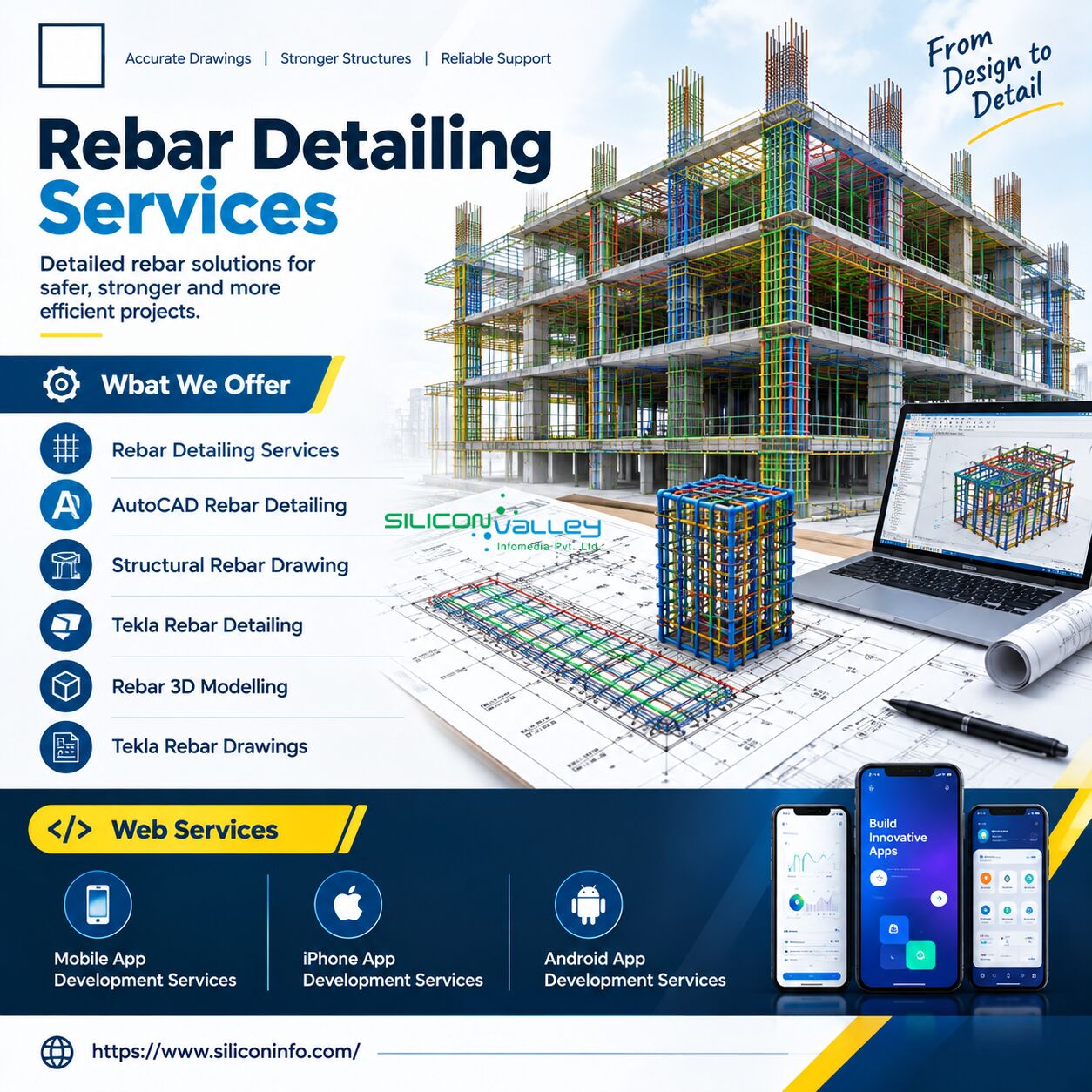New York, Construction, Rebar Detailing Services In The USA: Benefits And Key Considerations