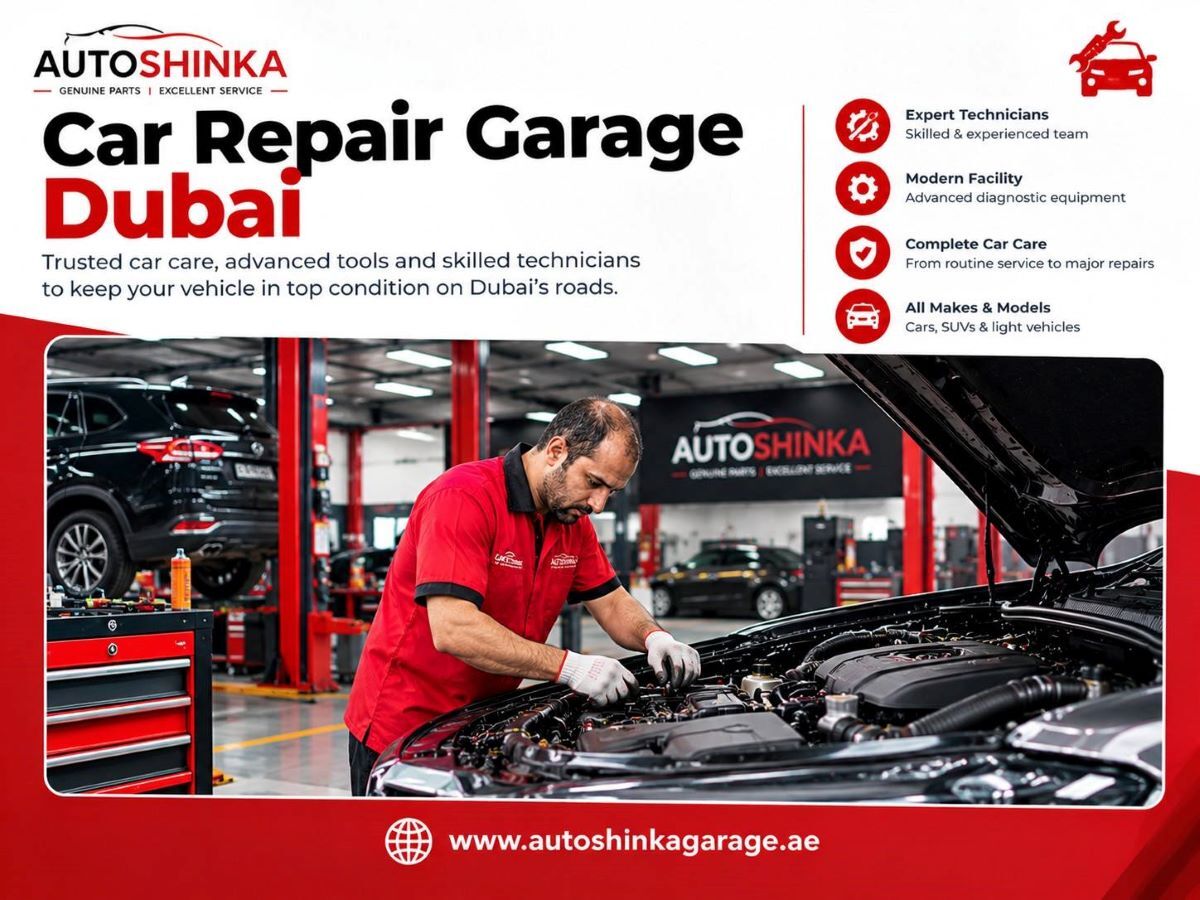 Dubai, Automotive, One Garage For Engine, Gearbox And Brake Repair Needs
