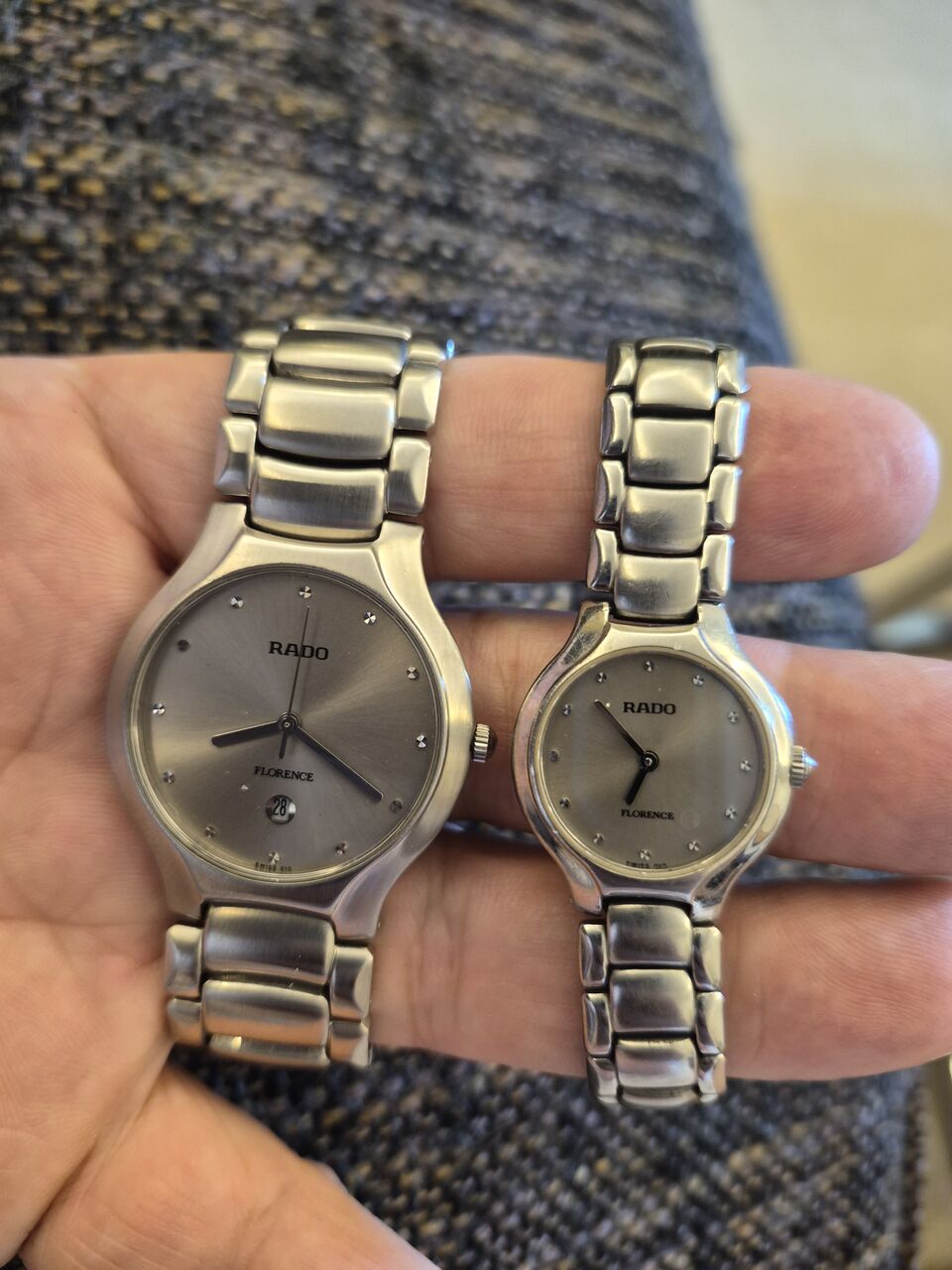 Riyadh, Watches, SAR 2350,  RADO Watches (set Of 2 Watches) For Couple Original Swiss Made