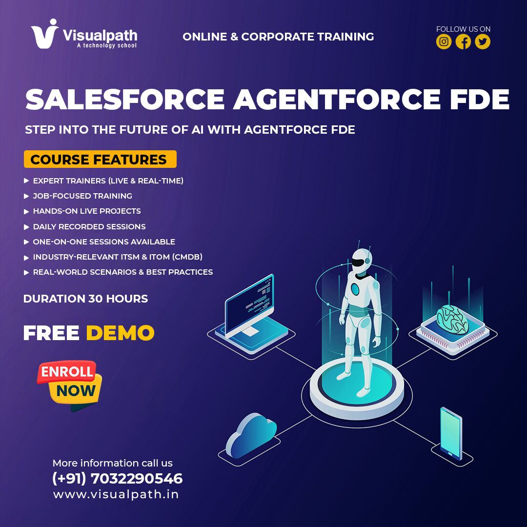 Hyderabad, Lessons Offered, Salesforce Agentforce FDE Training | Agentforce Course