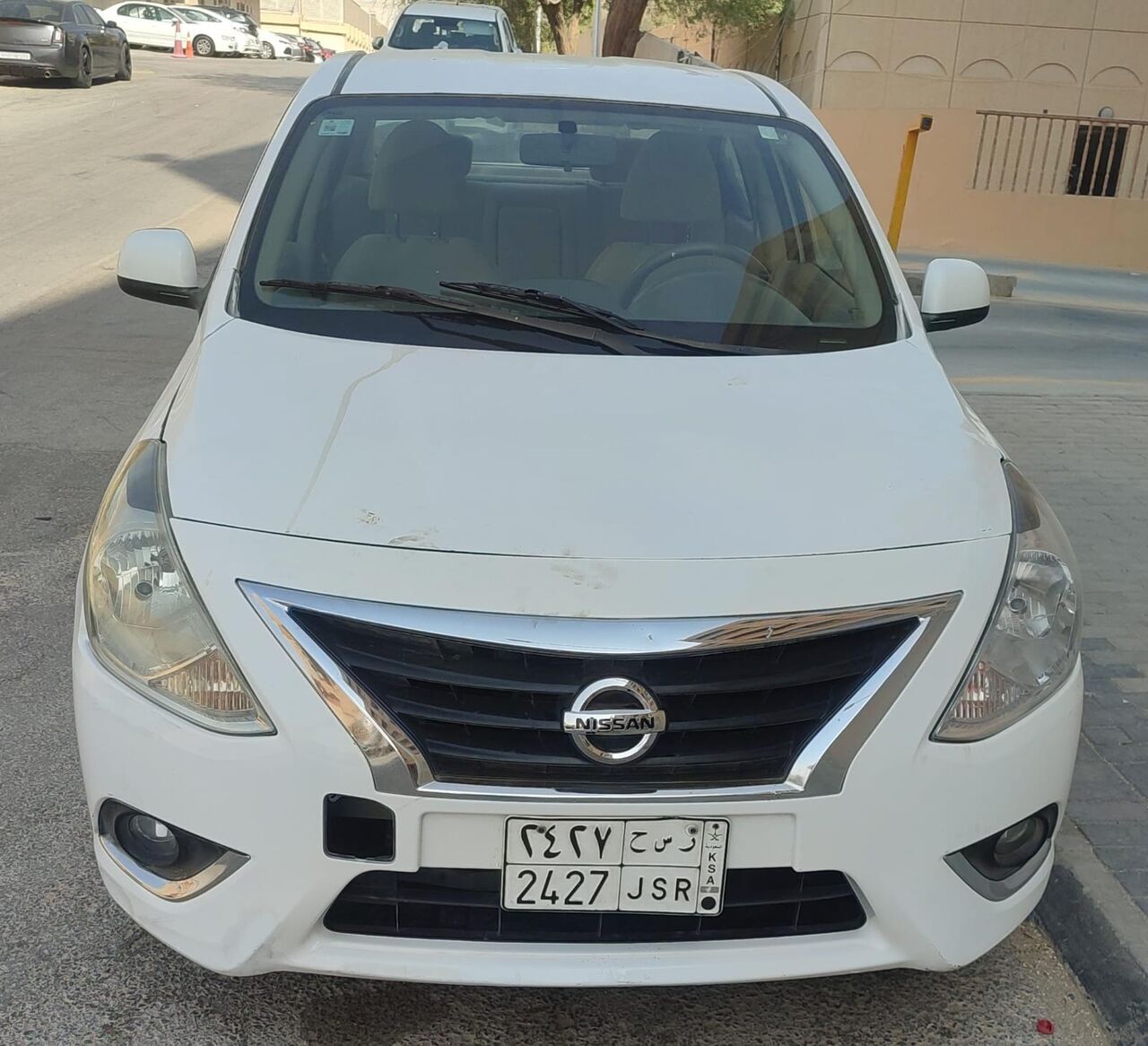 Riyadh, Vehicles, Cars & Trucks , SAR 33500,  Nissan Sunny,  2023,  Automatic,  84500 KM,  Top Trim LS, Al All Body Original Pain.Back Seats AC Like Fan, Alloy Rims, , Back Sensors,