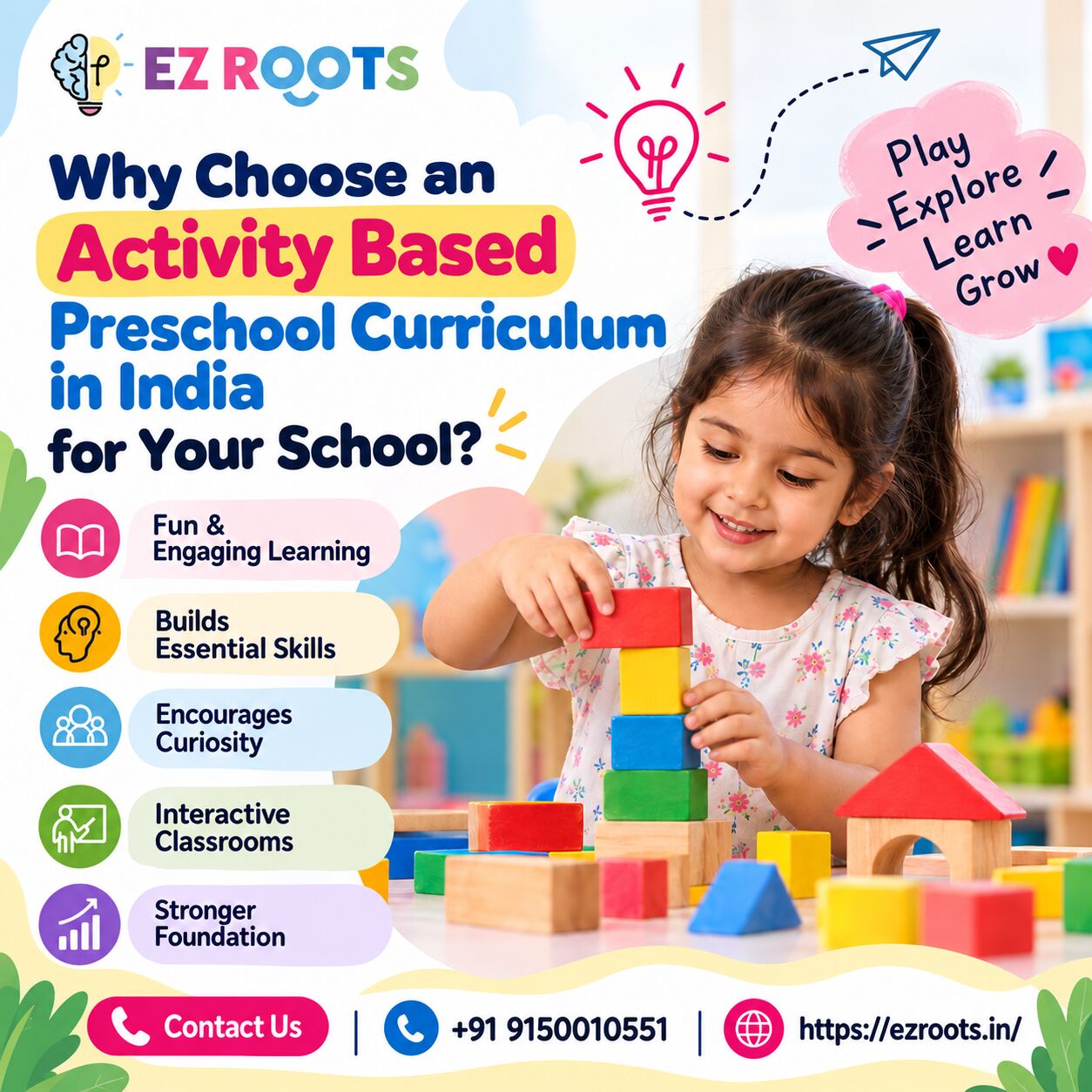 Chennai, Lessons Offered, How An Activity Based Preschool Curriculum In India Develops Social Skills