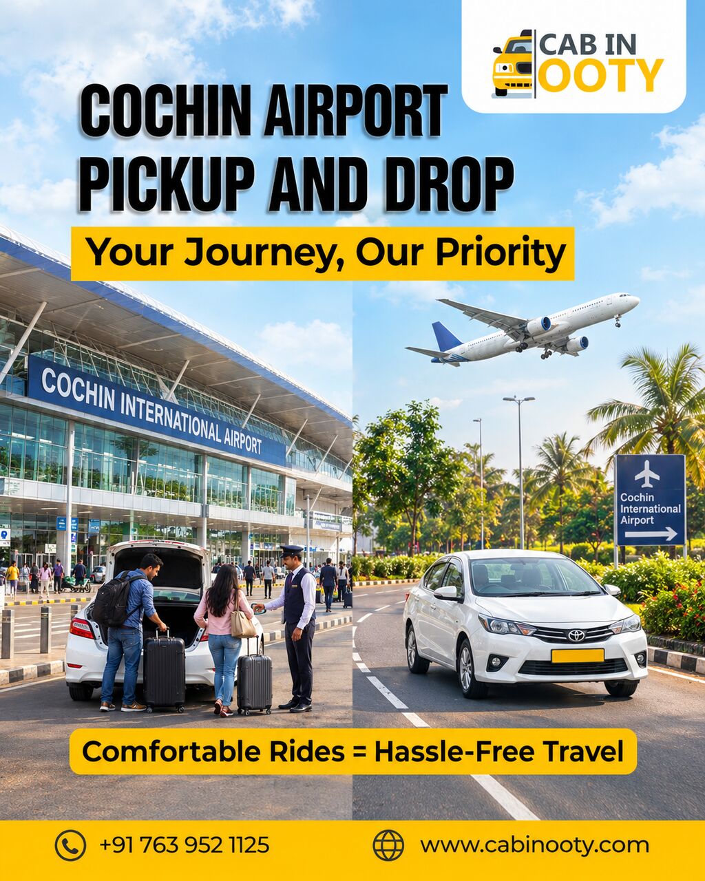 Kochi, Travel, Cochin Airport Pickup And Drop To Ooty - Book Cab Now