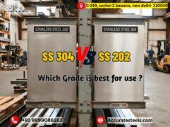 Rohini, Materials, INR 131,  SS 202 Vs 304 Differences & Uses L Price Per Kg