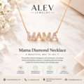 Elegant Mama Diamond Necklace By Alev Jewelry