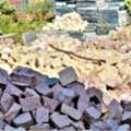 INR 23,  Red Granite Cobblestone Circles Design In Delhi NCR 9311658285