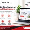 Small Business Web Development Services With Ovron Inc.