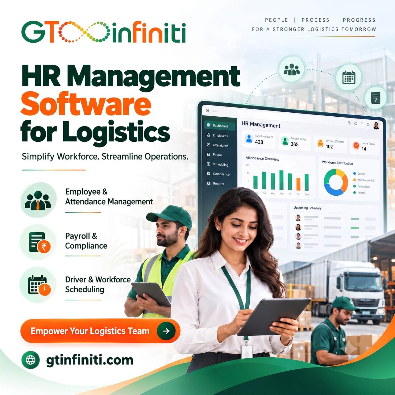 Dwarka, Software Development, HR Management Software For Logistics
