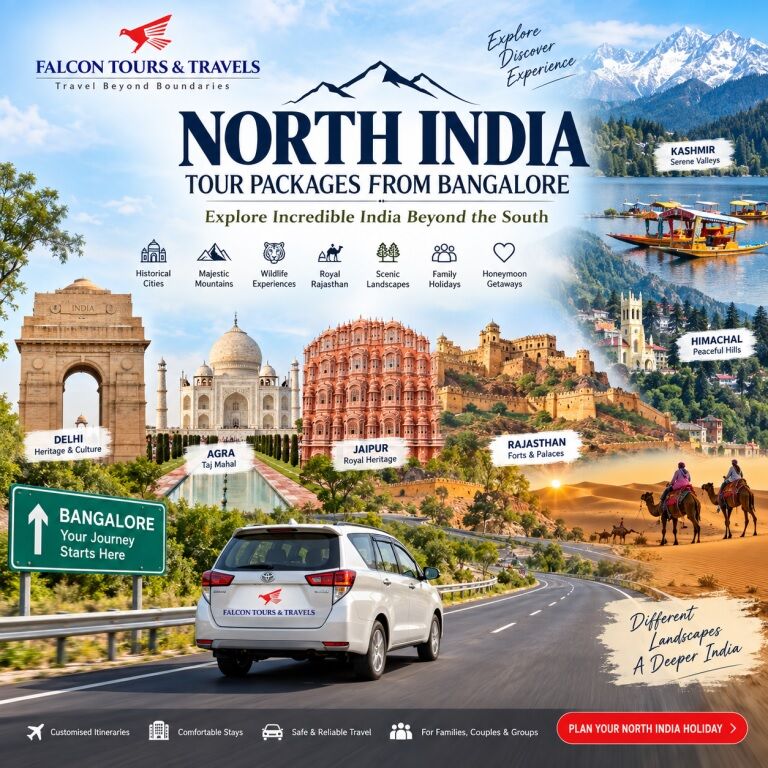 Bangalore, Travel, North India Tour Packages From Bangalore