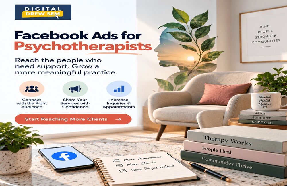 New York, Marketing, Facebook Ads For Psychotherapists
