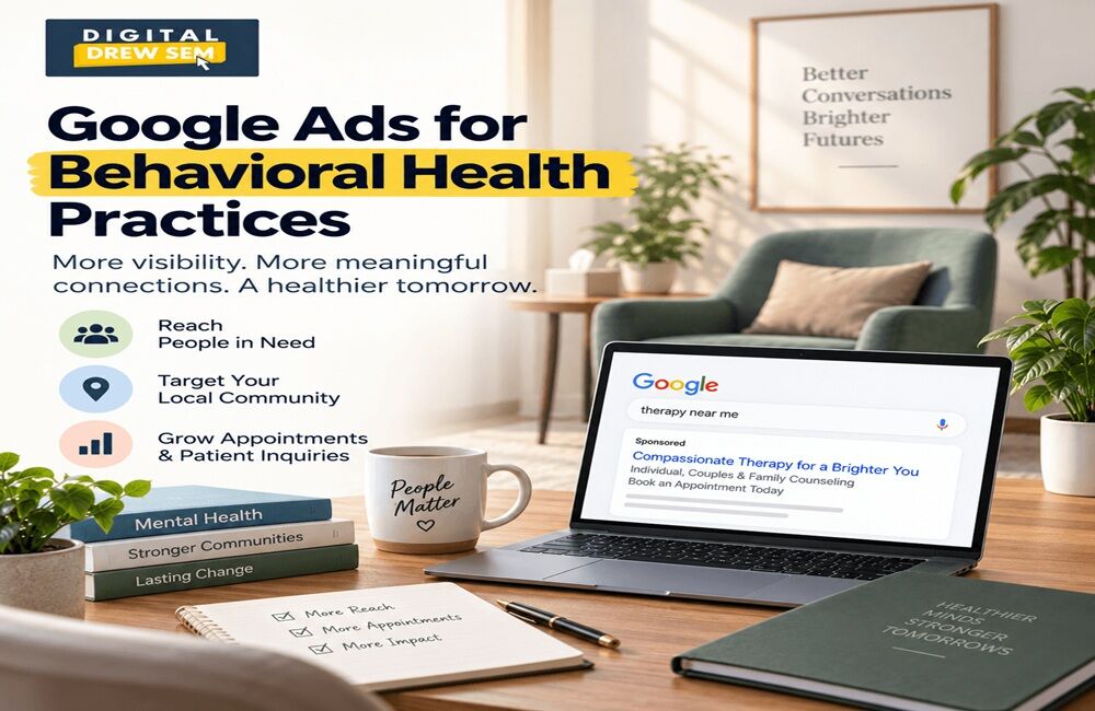 New York, Marketing, Google Ads For Behavioral Health Practices