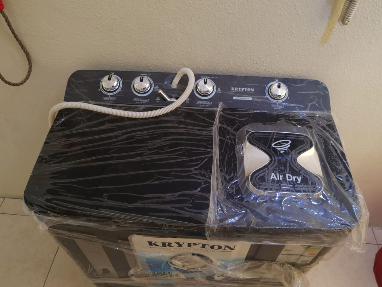 Jubail, Household Items, SAR 450,  Semi Automatic New Washing Machine 10kgs