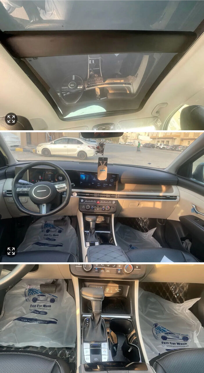 Al Malaz, Vehicles, Cars & Trucks , SAR 92000,  Hyundai Tucson,  2025,  Automatic,  4900 KM,  Hyunday Tuscon 1.6 Turbo   Only Like New Ppf For The Car