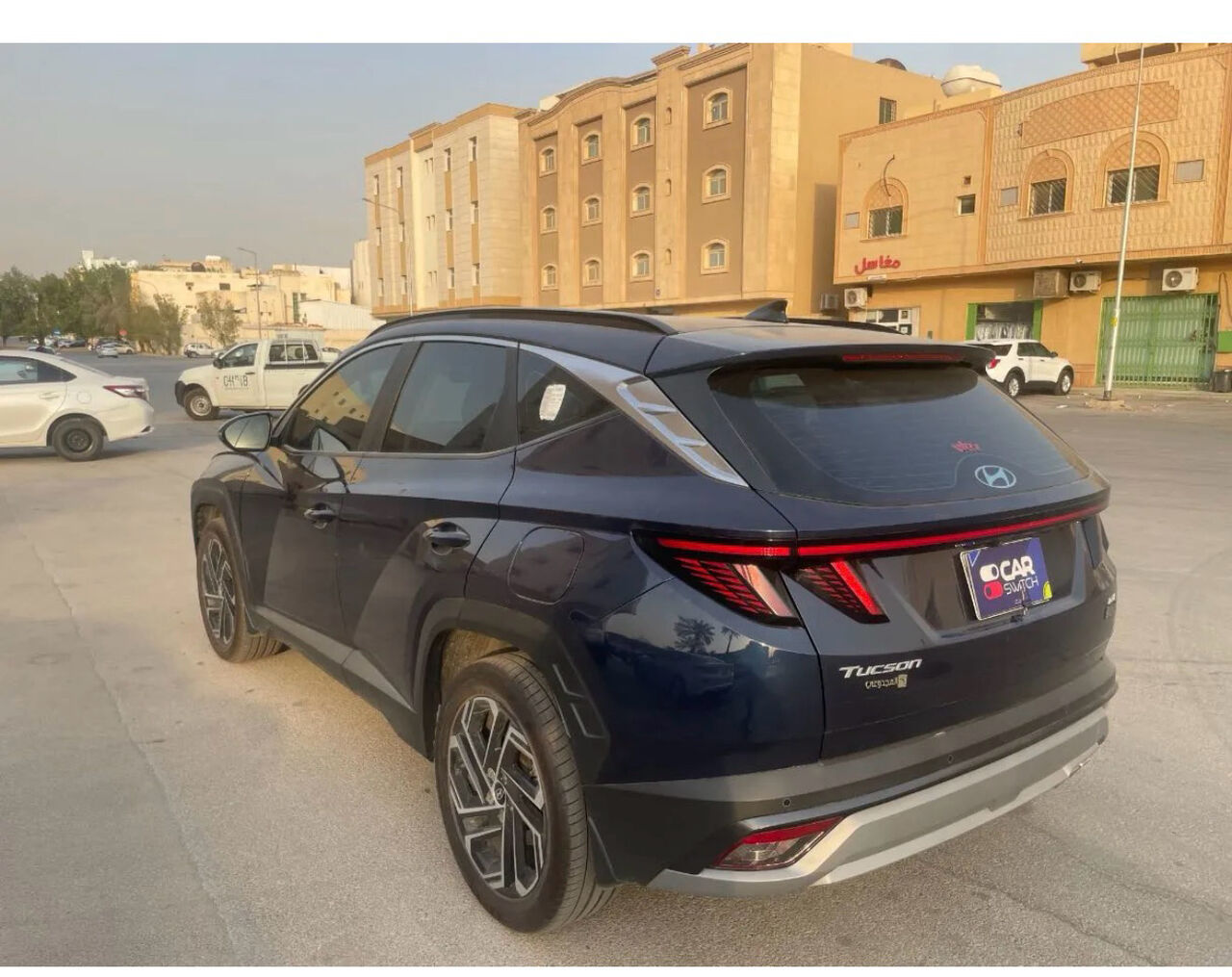 Al Malaz, Vehicles, Cars & Trucks , SAR 92000,  Hyundai Tucson,  2025,  Automatic,  4900 KM,  Hyunday Tuscon 1.6 Turbo   Only Like New Ppf For The Car