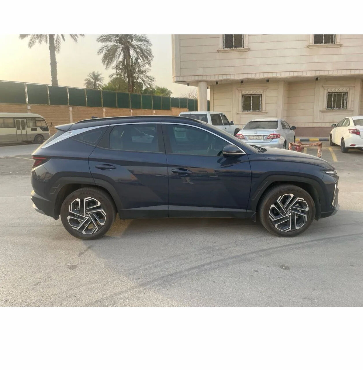 Al Malaz, Vehicles, Cars & Trucks , SAR 92000,  Hyundai Tucson,  2025,  Automatic,  4900 KM,  Hyunday Tuscon 1.6 Turbo   Only Like New Ppf For The Car