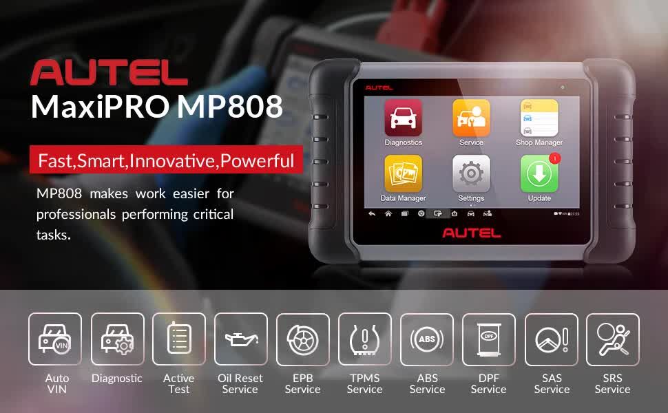Al Aziziyah, Auto Parts, SAR 2500,  Car Diagnostic Tool Autel Maxipro MP808BT PRO (USED)