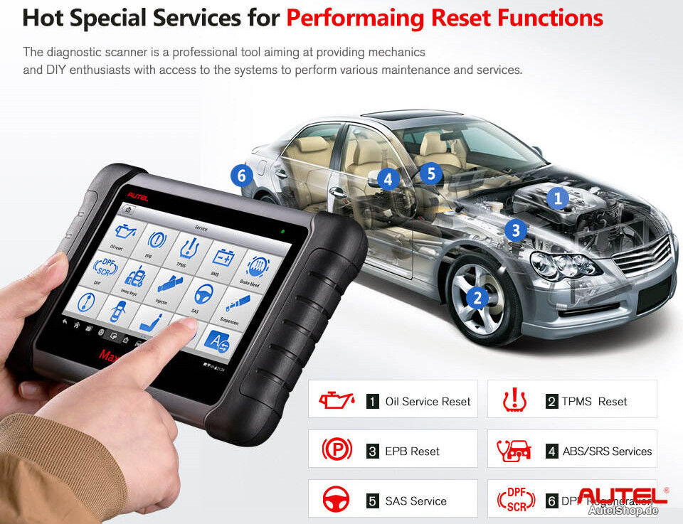 Al Aziziyah, Auto Parts, SAR 2500,  Car Diagnostic Tool Autel Maxipro MP808BT PRO (USED)